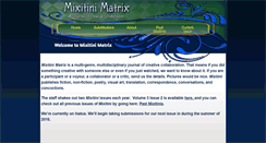 Desktop Screenshot of mixitinimatrix.org